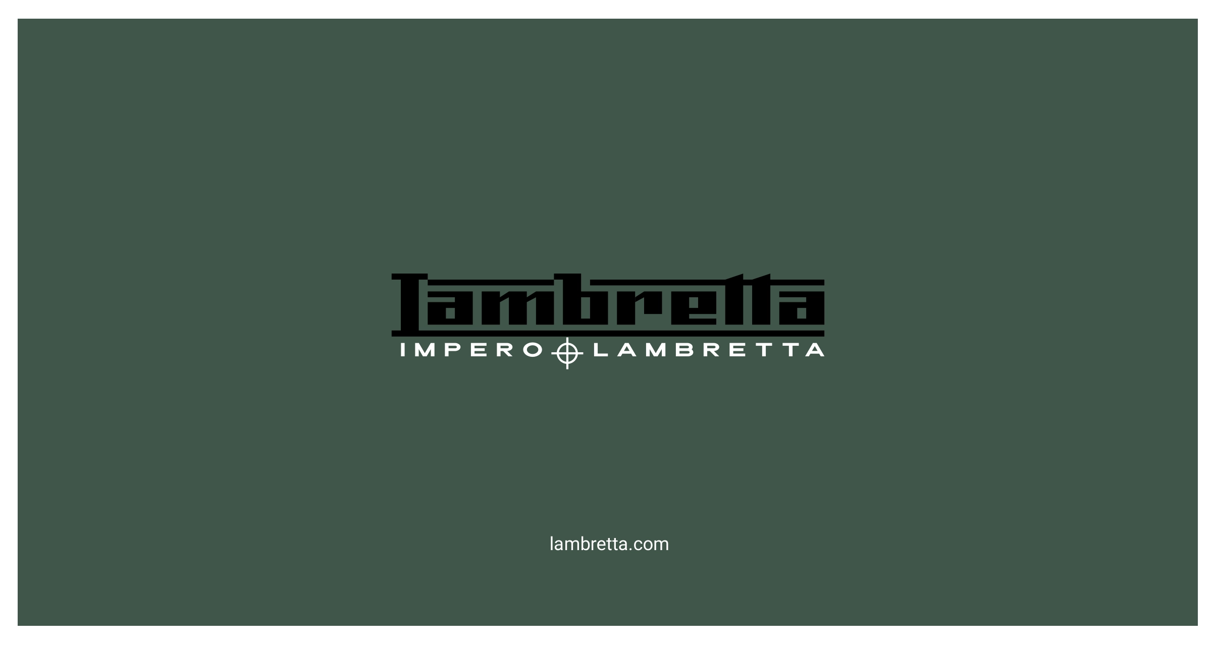 Lambretta 車主手冊封底,含品牌標誌與 lambretta.com 網址