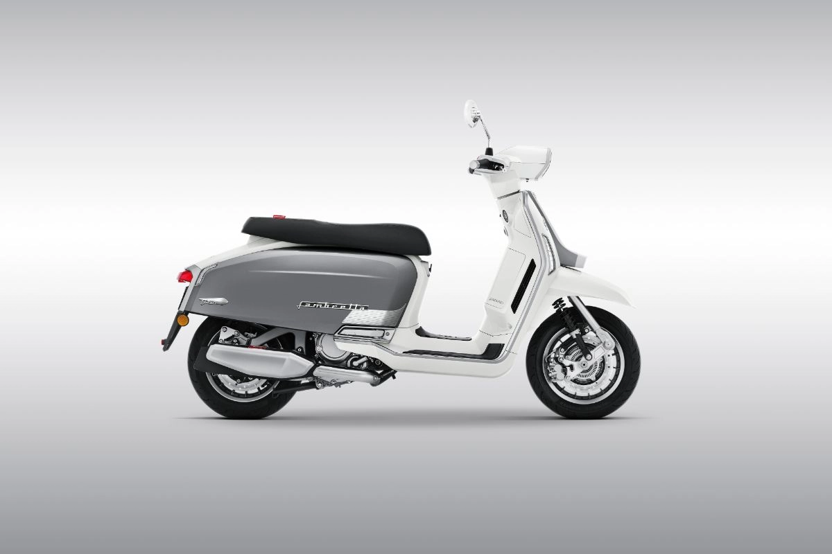 Lambretta G350 Series II Grigio-Bianco 灰白官方完整車身圖